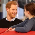 Prince Harry Bonds With Kids at London Event While Meghan Markle Has Baby Shower in NYC