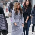 Jennifer Lopez Steps Out in a Bathrobe and Boots While Filming 'Hustlers' in NYC