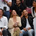 Dwyane Wade Falls on Chrissy Teigen and John Legend at Final Game in Miami