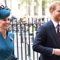 Prince Harry Joins Kate Middleton for Anzac Day Service