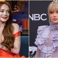 Lindsay Lohan Randomly Comments on Taylor Swift's Album Announcement Livestream 