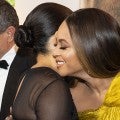 Here's What Beyonce and Meghan Markle Talked About at 'Lion King' Premiere