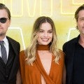 Brad Pitt, Leonardo DiCaprio and Margot Robbie Stun at 'Once Upon a Time in Hollywood' London Premiere