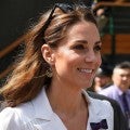 Kate Middleton Makes Surprise Appearance at Wimbledon in White Summer Dress