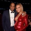 Beyoncé Glitters in Red at JAY-Z's Mom's Birthday Party