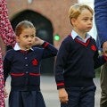 Princess Charlotte Poses With Prince George For School Pic: Inside Her First Day