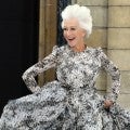 Helen Mirren Sprints Barefoot Down the Runway at Paris Fashion Week: Pics!