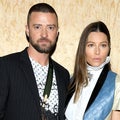 Justin Timberlake Is Nearly Tackled by Fan at Paris Fashion Week