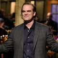 David Harbour Shows Off His Massive Arms on 'Saturday Night Live' and Fans Can't Keep it Together