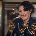 Phoebe Waller-Bridge Just Can't Part With Her Emmys While Rehearsing for 'SNL'