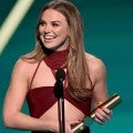 Hannah Brown Wins Big at 2019 People's Choice Awards as Exes Colton Underwood & Tyler Cameron Cheer Her On