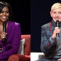 Ellen DeGeneres Challenges Michelle Obama to Planking Contest During Latest Quarantine Phone Call