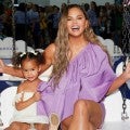 Chrissy Teigen and Daughter Luna Pose in Matching Outfits for New Sunglasses Collection