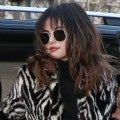 Selena Gomez Rocks New Bangs and Zebra Coat From This Affordable Fashion Brand -- Shop Her Look!