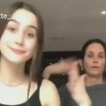 Courteney Cox and Daughter Coco's TikTok Dance Routine Is a Major 'Friends' Throwback