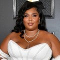 Lizzo Arrives in Old Hollywood-Inspired Look at 2020 GRAMMYs