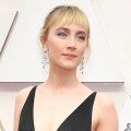 Saoirse Ronan Is Gorgeous in Plunging Peplum Gown at Oscars Red Carpet