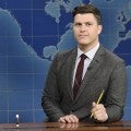 Watch Colin Jost React to 'SNL' Castmate's Impression of Scarlett Johansson