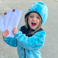 This Sweet 4-Year-Old Delivering Letters to Nursing Homes Will Brighten Your Day