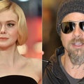 Elle Fanning Dresses as 'Beard Bead' Brad Pitt for a Hilarious Challenge