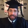 Oprah Makes Surprise Appearance During John Krasinski's Virtual Graduation to Honor Class of 2020