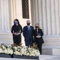 Bill and Hillary Clinton Honor Ruth Bader Ginsburg at Supreme Court