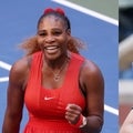 Serena Williams Gets Cheered On By Her Daughter During U.S. Open Match