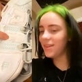 Billie Eilish Loses It Over Intense Sneaker Colors Debate