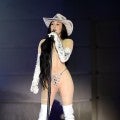 Noah Cyrus Rocks Sexy Bedazzled Bodysuit to Perform with Jimmie Allen