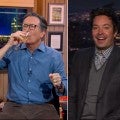 Late-Night Hosts Celebrate Joe Biden's Win With Champagne and More