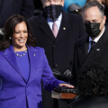 Kamala Harris Sworn in as First Female Vice President in US History