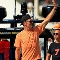 Tom Brady Throws Lombardi Trophy Across the River During Buccaneers' Super Bowl Boat Parade