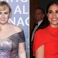 Rebel Wilson Slays in Same Dress Meghan Markle Wore Last Year