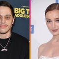 Pete Davidson & Phoebe Dynevor Rock Matching Monogram Necklaces