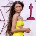 Zendaya Stuns in Yellow Cut-Out Dress That Glows in the Dark at Oscars