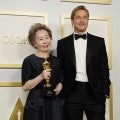 Brad Pitt and Yuh-Jung Youn Share Hilarious Onstage Moment at Oscars