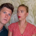 Colin Jost Crashes Scarlett Johansson's Appearance on 'Drag Race'