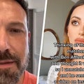 Ben Affleck Goes Viral on TikTok After Influencer Posts Video He Allegedly Sent Her on a Dating App