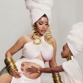Cardi B Shares Pics of Kulture and Offset Cradling Her Baby Bump