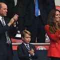 Prince William and Prince George are Twinning at England's Soccer Match