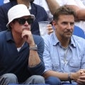Brad Pitt Sits With Savannah Guthrie and Bradley Cooper at U.S. Open