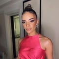 Leslie Grace Rocks Fun Hot Pink Look for First Met Gala