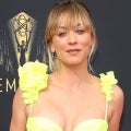 Kaley Cuoco Makes Emmy Appearance After Split From Karl Cook