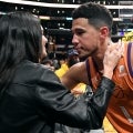 Devin Booker Kisses Kendall Jenner Courtside in Rare PDA Moment