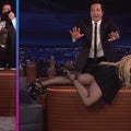 Madonna Climbs on Jimmy Fallon's Desk and Flashes Her Backside to the Audience