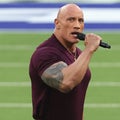 Dwayne Johnson Introduces the Teams at Super Bowl LVI