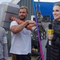 Watch Chris Hemsworth & Taika Waititi Tour 'Thor: Love & Thunder' Set