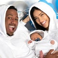 Nick Cannon and Bre Tiesi Pose in Matching Outfits With Newborn Son