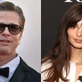 Brad Pitt and Emily Ratajkowski Are Casually Hanging Out