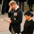 Prince Harry Cries at Queen Elizabeth's Service, Reunites With Royals